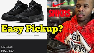 2025 Nike Air Jordan 3 Black Cat Sold Out?