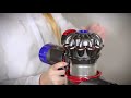 dyson v8 v7 コードレスクリーナー　モーターヘッド　異物詰まりの確認