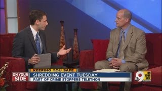 Shredding event Tuesday