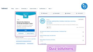 Salesforce JavaScript Developer I Exam | Cert Prep: Variables, Collections, Functions, and Classes