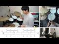 1 1 snare drum u0026 hihat cymbul super easy drum lesson for beginner drum tutorial pdf mp3