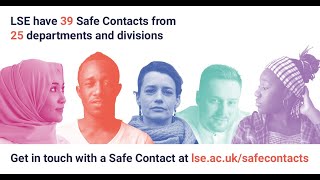 Who are LSE's Safe Contacts? | Equity, Diversity and Inclusion