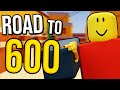 ROAD TO LEVEL 600 IN ARSENAL #1.. (Roblox Arsenal)