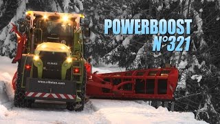 A bord de l’imposant tracteur de déneigement du Grand Bornand ! - PowerBoost N°321( 22/01/2016 )