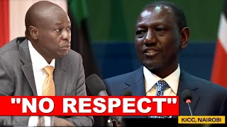Listen to what Ruto said today at KICC after Gachagua refused to attend his function!