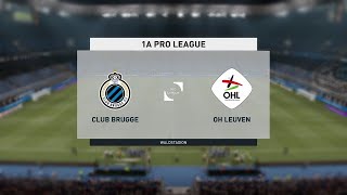 Club Brugge vs Leuven | Belgian Pro League (22/02/2021) | Fifa 21