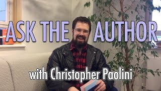 Christopher Paolini #AsktheAuthor | Listening Books