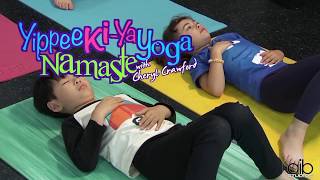 Celebrate the Color Purple on Yippee Ki-Yay Namaste Yoga