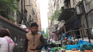 中国上海の路上朝市 #上海 #Shanghai