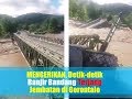 MENGERIKAN, Detik-detik Banjir Bandang Terjang Jembatan di Gorontalo