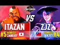 SF6 🔥 Itabashi (#5 Ranked Zangief) vs ZJZ (#4 Ranked A.K.I.) 🔥 SF6 High Level Gameplay