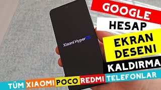 HyperOS ve Miui 14 Xiaomi Google Hesap Kaldırma Frp Bypass ve Ekran Kilidi Kırma Ücretsiz Yöntem