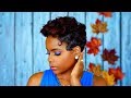 Styling My Pixie Cut at Home | New Hair Color | Relaxed Short Hair | Hair Tutorial | Leann DuBois