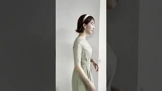 30代40代女性向けワンピースの動画！結婚式ワンピースならPourVous