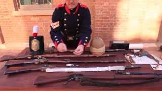 The firearms used in each of the three principal phases of the war against bushrangers.