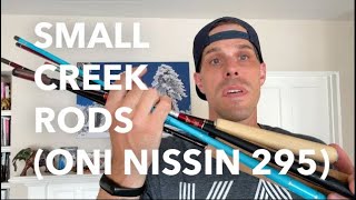 Nissin Oni Zerosum 295, Dragontail Kaida \u0026 other small creek tenkara rods - Aug '24 (4K)