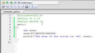C Programming Tutorial - 26: Constants (Part-1)