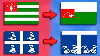 Flags With No Gravitation (Falling Flags) | Fun With Flags Pt.3