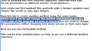 JAVA - overloading methods part 1