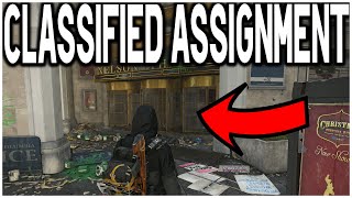 These Classified Assignments in the Division 2 Are Really COOL! (Get the Donut Backpack Trophy)