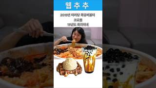 지난 15년, 먹방 열풍 일으킨 전설의 음식들! 🍕🔥