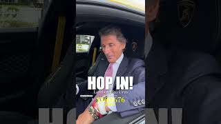 CEO of Lamborghini Let Me Rev His Car!