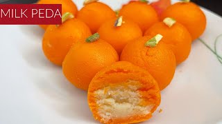 Indian Sweets | Easy Milk Peda Recipe  with Milk Powder