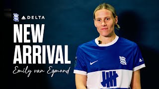 NEW | Emily Van Egmond's first interview as a Birmingham City Women player! 🇦🇺