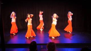 Bellydonna and Emalee Drum solo Guild of Oriental Dance 2017