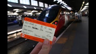 TRIP REPORT | Virgin Trains Pendolino First Class Experience *HD*