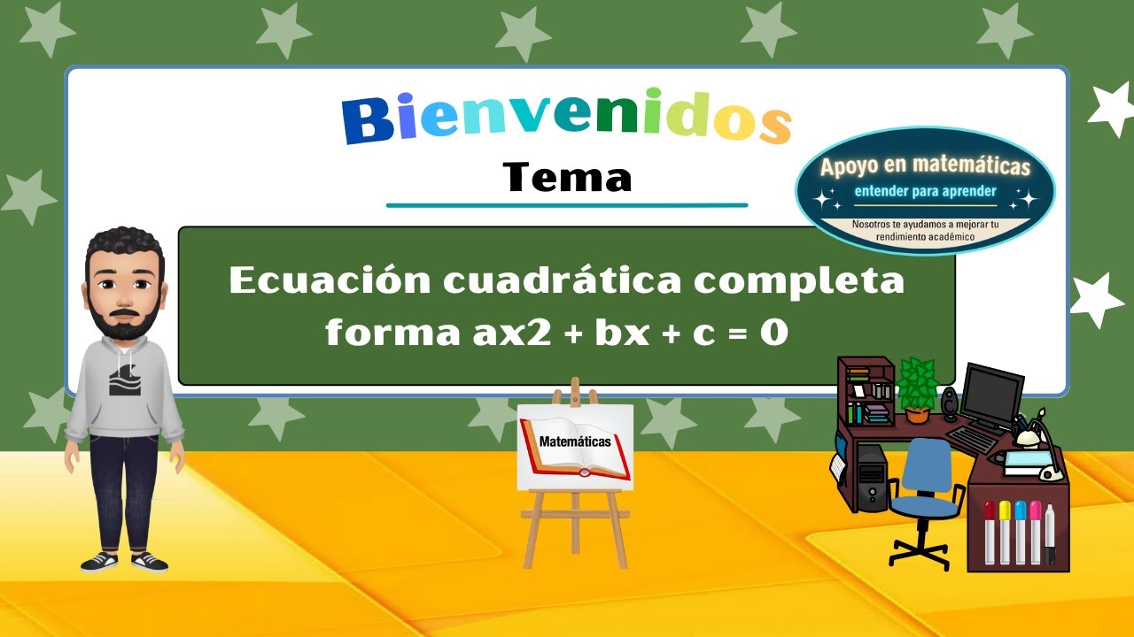 Ecuación Cuadrática Completa Forma Ax2 + Bx + C = 0 - YouTube