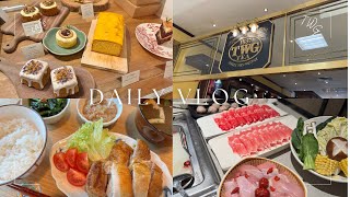 [Vlog] 🍰🌼🗣️ Afternoon tea at TWG Singapore / Can expat wives speak English? / Home cooking / Hotpot