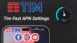 New internet Settings for Tim italy | Tim apn Settings