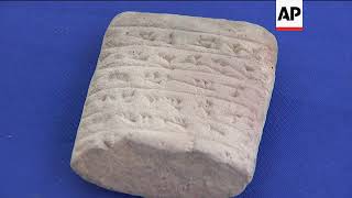 U.S. Returns Seized Artifacts to Iraq