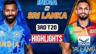 India vs Srilanka 3rd T20 Match Full Highlights 2022 || IND vs SL 3rd T20 Highlight || Today Cricket