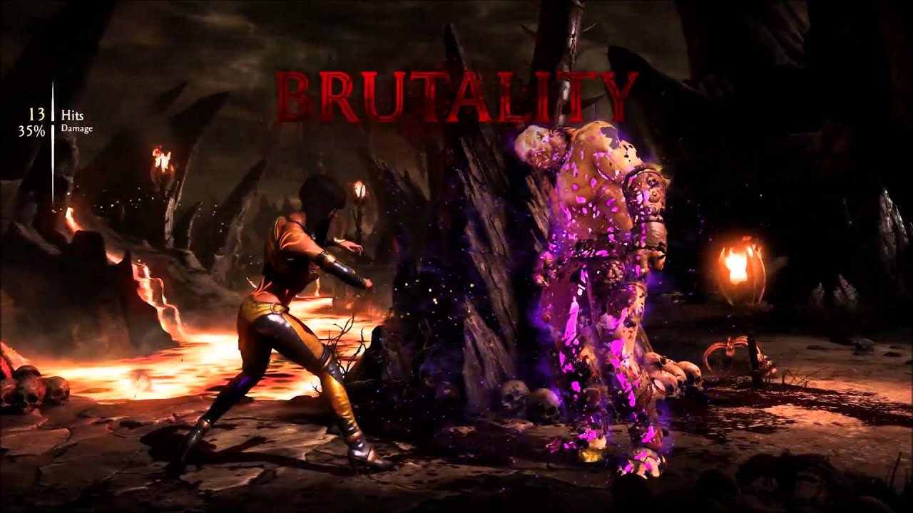 MKX - Tanya Brutality Combo (Pop Pop) - YouTube