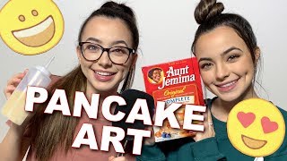 Pancake Art Challenge - Merrell Twins LIVE