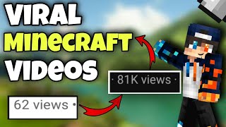 How to viral long videos || How to grow a Minecraft gaming channel #minecraftpe