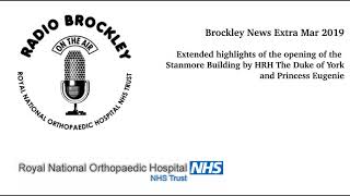 Official Opening of The Stanmore Building.  Brockley News Extra - Mar 2019