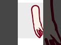 hand animation// test/ #gacha #anime #short #shorts