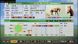 ウイニングポスト９ 2022　－２４　つえぇと思った史実馬を坂路で鍛えてVSモードで対決８　テイエムオペラオー参戦