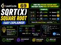 LeetCode 69 – Sqrt(x)
