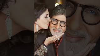 Amitabh Bachchan with his beautiful daughter Shweta ❤️😘👌 #shorts #amitabhbachchan #shwetabachchan