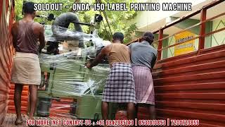 ONDA OPM-W150-3S BARCODE STICKER LABEL PRINTING MACHINE \