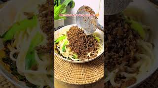 #How to made keema noodles 🍜#minivlog #simple  recipe 😋#support #subscribe @BiploveRaiVlogs