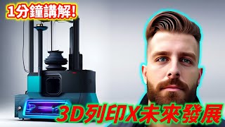 從電腦模型到實體物體，3D列印技術如何實現？[一分鐘講解]【#全字幕】