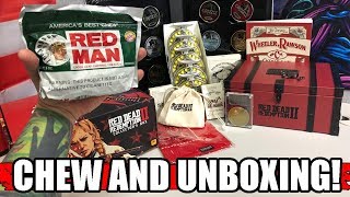 Red Man CHEW and Red Dead Collectors Box UNBOXING!