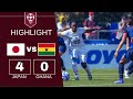 JAPAN 🇯🇵 4-0 GHANA 🇬🇭 || HIGHLIGHTS & GOALS - INTERNATIONAL FRIENDLY GAME