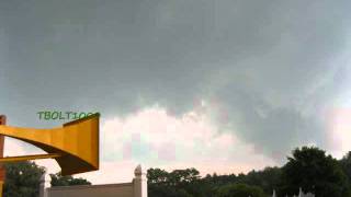 Tornado near Springfield MA Sirens, EAS, and the tornado