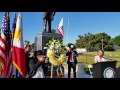 wreath laying at the dr. jose rizal monument